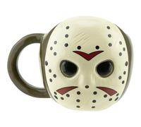 Paladone Tasse Vendredi 13 Masque Jason Voorhees 3D Officielle Multicolore 500 ml