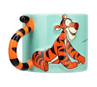 Paladone Grande tasse en céramique Disney en forme de queue de Tigrou - Sous licence officielle Winnie l'ourson - Tasse à café, thé et chocolat chaud - Cadeau de culture pop pour enfants et adultes