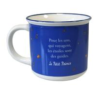 Mug Paris Tour Eiffel - Motif Le Petit Prince dans sa montgolfière - matière porcelaine fine - Hauteur 8,5CM- contenance 355ML