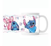 Mug personnalisable - Stitch - Angel 1 - Porcelaine - 325 ml - Compatible lave-vaisselle