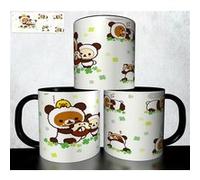 Mug personnalisé 4Ever1 - Kawaii Chat ourson panda licorne lama lapin design 159 Blanc G