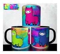Mug personnalisé 4Ever1 - Kawaii Chat ourson panda licorne lama lapin design 179 Blanc G
