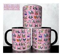 Mug personnalisé 4Ever1 - Kawaii Chat ourson panda licorne lama lapin design 183 Blanc G