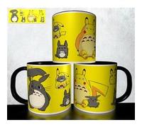 Mug personnalisé 4Ever1 - Kawaii Pokemon Pikachu Totoro design 181 Blanc G