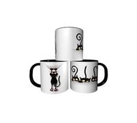 MUG personnalisé 4EVER1 Tasse à café - ANIMAUX FUN CHAT MIGNON Réf 02