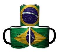 MUG personnalisé 4EVER1 Tasse à café - Drapeau BRESIL 02 G