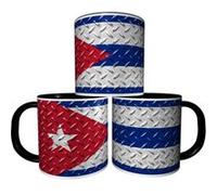 MUG personnalisé 4EVER1 Tasse à café - Drapeau CUBA 05