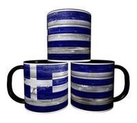 MUG personnalisé 4EVER1 Tasse à café - Drapeau GRECE 02 G