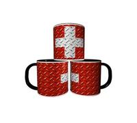 MUG personnalisé 4EVER1 Tasse à café - Drapeau SUISSE 05 G