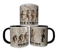 MUG personnalisé 4EVER1 Tasse à café - EVOLUTION DE L'HOMME SUPER HEROS PUNISHER Réf 11