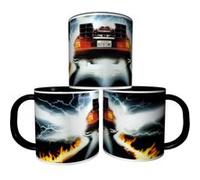 MUG personnalisé 4EVER1 Tasse à café - RETOUR VERS LE FUTUR DeLorean Réf 02 G