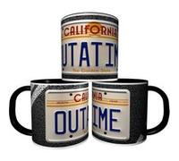 MUG personnalisé 4EVER1 Tasse à café - RETOUR VERS LE FUTUR DeLorean Réf 04 G