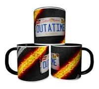 MUG personnalisé 4EVER1 Tasse à café - RETOUR VERS LE FUTUR DeLorean Réf 05