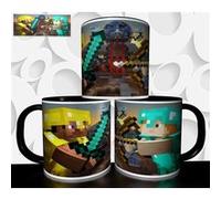 MUG personnalisé Tasse à café - JEU VIDEO MINECRAFT Réf 1221 Blanc G