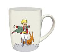 Mug Petit Prince - Motif Le Petit Prince heureux avec son renard - matière porcelaine fine - contenance 340 ML