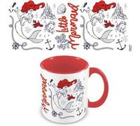 Pyramid International Tasse à café en céramique La Petite Sirène MGC27321 325 ml Rouge, boîte cadeau