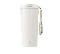 Mug Rotatif,40cl Rechargeable Avec Écran de Température,Automatique Rotation Automatique Avec Couvercle | pour Poudres Voyage Bureau