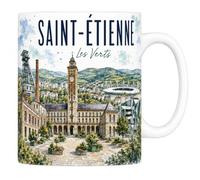 Mug Saint-Étienne - La Ville du Design - Céramique 330 ml