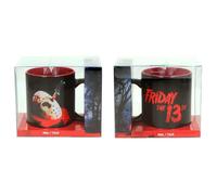DIRAC Mug Jason's Mask Poster Ceramic Mug Friday The 13Th Official Merchandising Tasse à Desayun, Non Appliqué