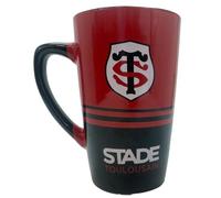 Mug - Stade Toulousain - Collection officielle - Céramique - Noir - Design contemporain