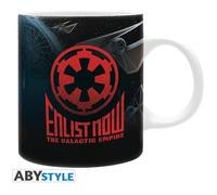 Mug Star Wars - 320 ml - ""Rogue One / Enlist Now"" - subli - boîte - ABYstyle