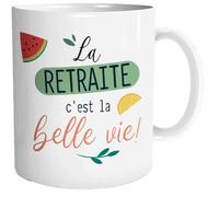 STC Mug en céramique – La Retraite c'est la belle Vie