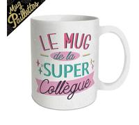 STC Mug a paillettes de la super collegue