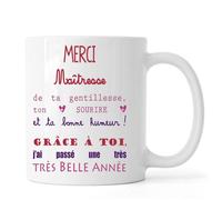 mug sublimation personnalisable Merci Maitresse