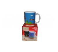 Paladone Tasse Super Mario changeante de chaleur – Officielle, révèle écran Mario, 300ml
