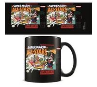MUG SUPER NINTENDO SUPER MARIO ALL STARSL BLACK COFFEE" Noir G