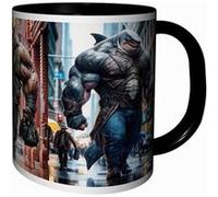 MUG Tasse à café - ANIMAL BADASS PANDA RHINOCEROS REQUIN 1894 G