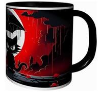 MUG Tasse à café - ANIMAL CHAT DARK 4407 G