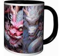 MUG Tasse à café - ASIE ENFANT DRAGON 1843 G