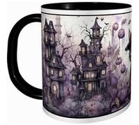 MUG Tasse à café - HALLOWEEN CHAT GOTHIQUE STYLE TIM BURTON 2480 G