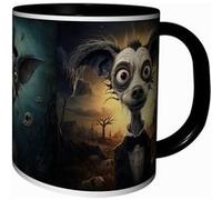 MUG Tasse à café - HALLOWEEN CHIEN GOTHIQUE STYLE TIM BURTON 4482