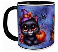 MUG Tasse à café - HALLOWEEN PETIT CHAT MIGNON 2610 G