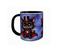 MUG Tasse à café - HALLOWEEN PETIT CHAT MIGNON 2613