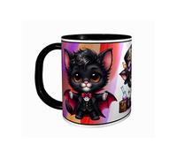 MUG Tasse à café - HALLOWEEN PETIT CHAT NOIR MIGNON 2761