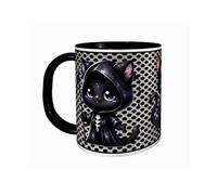 MUG Tasse à café - HALLOWEEN PETIT CHAT NOIR MIGNON 2765