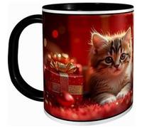 MUG Tasse à café - MUG DE NOEL CHAT CADEAU DE FETES DE FIN D'ANNEE 2928 G