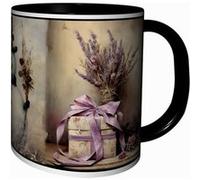 MUG Tasse à café - MUG NOEL ARTISTIQUE ILLUSTRATION VINTAGE NOËL CADEAU DE FETES DE FIN D' ANNEE 4846