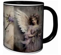 MUG Tasse à café - MUG NOEL ARTISTIQUE ILLUSTRATION VINTAGE NOËL CADEAU DE FETES DE FIN D' ANNEE 4849