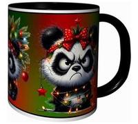 MUG Tasse à café - MUG NOEL HUMOUR PANDA DE NOËL CADEAU DE FETES DE FIN D' ANNEE 4868