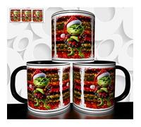MUG Tasse à café - MUG NOEL LE GRINCH NOËL CADEAU DE FETES DE FIN D' ANNEE 4841