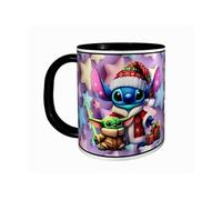 MUG Tasse à café - STITCH BABY YODA GROGU NOEL 2951