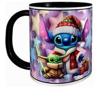 MUG Tasse à café - STITCH BABY YODA GROGU NOEL 2951 G
