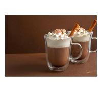 Mug Tasse à Thé café chocolat chaud double paroi 350 ml La Cafetiere Kitchen Craft - les 2
