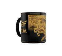 The Legend of Zelda Mug thermo-réactif 315ml / 11oz - (Map) Multicolore