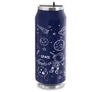 Mug Thermique Canette VILDE - Acier Inoxydable - 500ml - Bleu Marine
