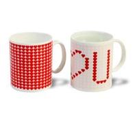 Mug thermique i love you - céramique, pigments thermo-réactifs tasse mug thermosensible thermo réactif chaleur G